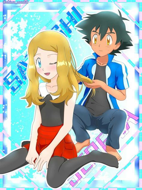 Ash & Serena | Pokemon ash and serena, Pokemon pictures, Ash pokemon