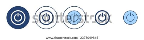 Power Icon Vector Power Switch Sign Stock Vector (Royalty Free ...