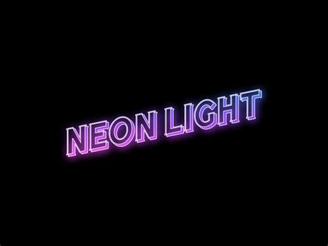 NEON LIGHT logo design - LogoAI.com