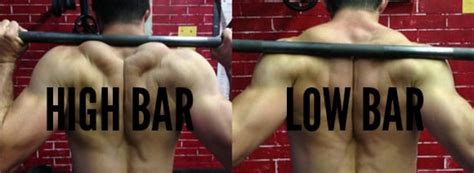 Squat High Bar Vs Squat Low Bar: Le Differenze | Skill Power Academy