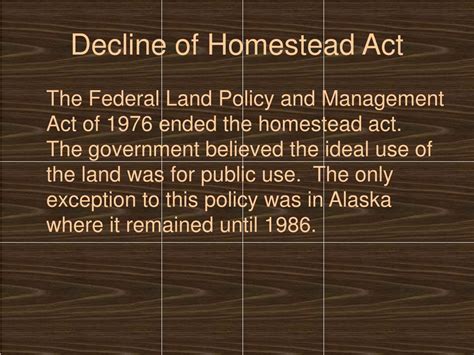 PPT - Homestead Act PowerPoint Presentation, free download - ID:5499960