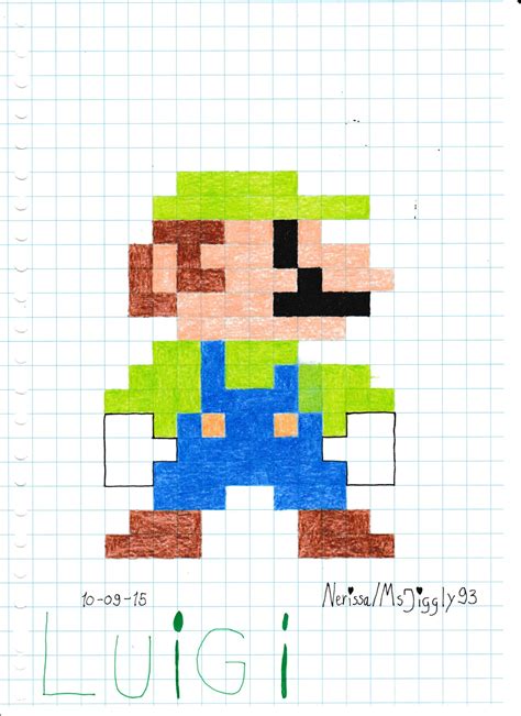 Luigi (8-Bit) by MsJiggly93 on DeviantArt