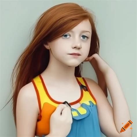Realistic drawing of misty from pokemon on Craiyon