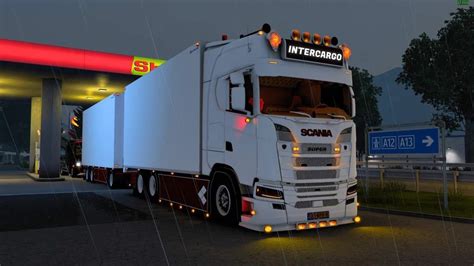 Scania Intercargo and Trailer for ETS2 1.47 | ETS2 mods