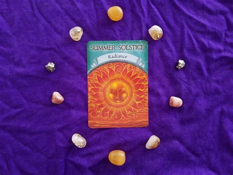 Summer Solstice Crystal Grid with Orange Calcite, Citrine, Pyrite, and Sunstone Today is the ...