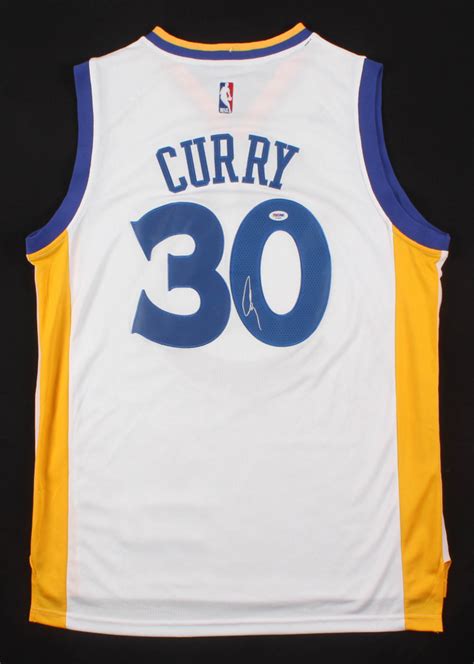 Stephen Curry Signed Golden State Warriors Jersey (PSA COA) | Pristine Auction