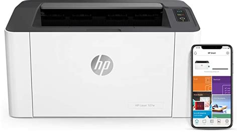 HP Laser 107W Printer | USB 2.0 Port, Wireless 802.11 b/g/n | ExcelDisc