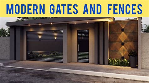 Modern gates and fences 2023 | Best design ideas for gates | wooden gate | modern house design ...