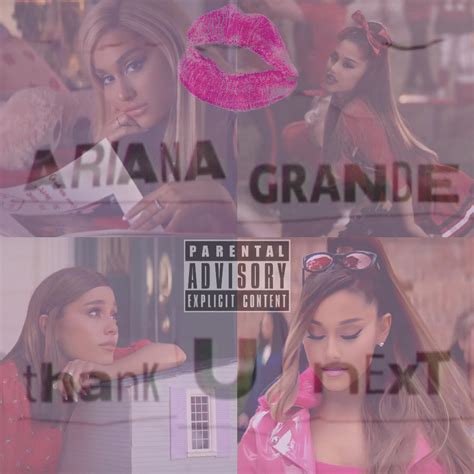 Thank U, Next Album Cover by ForeverBunkey123 on DeviantArt