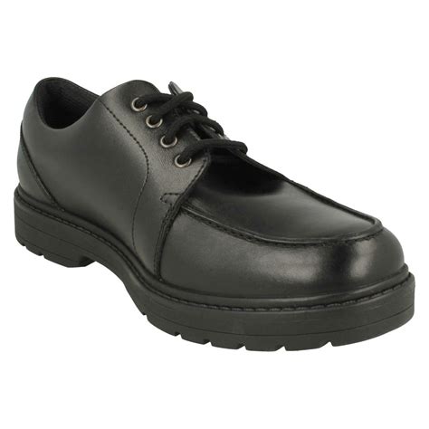 Boys Clarks Lace Up School Shoes *Loxham Pace Y* | eBay