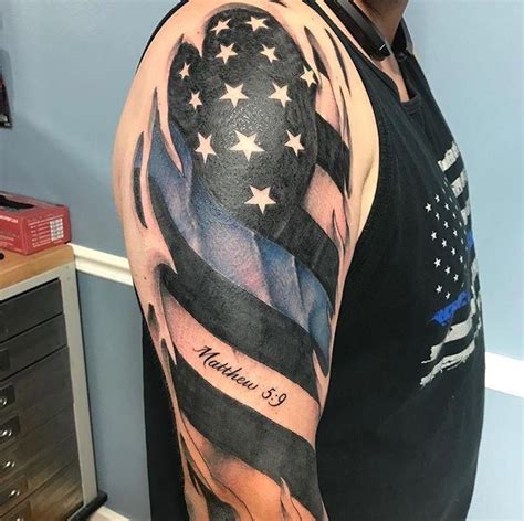 half sleeve tattoos designs #Halfsleevetattoos | American flag sleeve ...