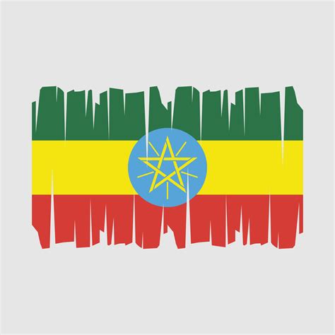 Ethiopia Flag Vector 21764567 Vector Art at Vecteezy