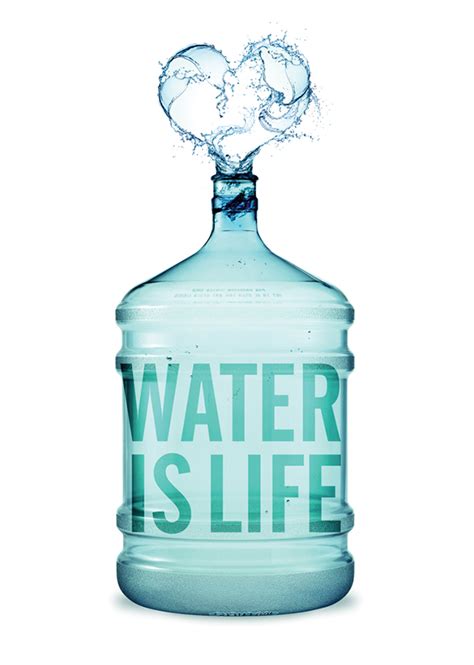 "Water is life" Poster on Behance