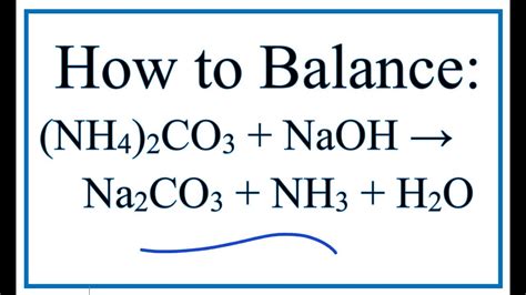 Fine Beautiful Ammonium Carbonate Balanced Equation Staar Geometry Formula Chart Pdf