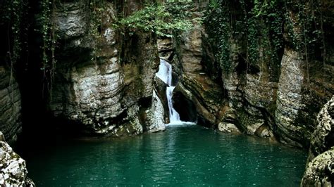 Music and sound of the waterfall for sleep and relaxation - YouTube