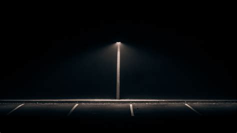 Minimalism, Black Background, Photography, Street, Lamps, Light ...