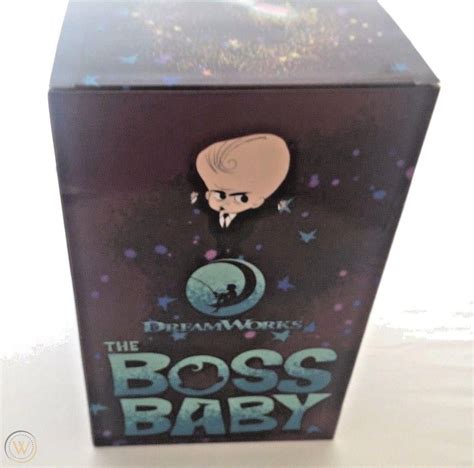 RARE DreamWorks Animation Boss Baby Wizzie the Wizard Employee Gift Clock Statue | #1974878696