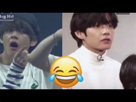 BTS V funny moments on Tik Tok - YouTube