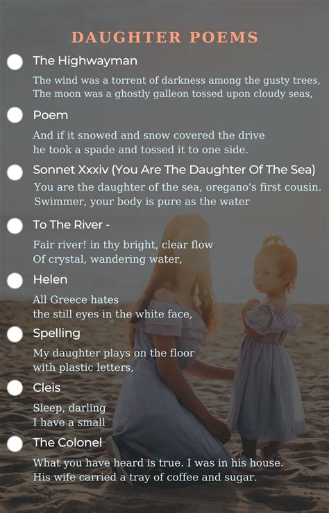 Daughter Poems From Parents