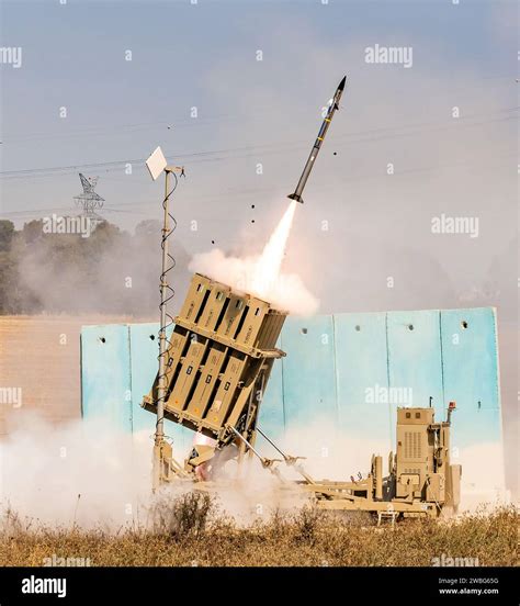 IRON DOME Israel air defense system photographed in 2021. Photo: IDF ...