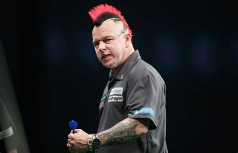 Here's what darts star Peter 'Snakebite' Wright looks like without his ...