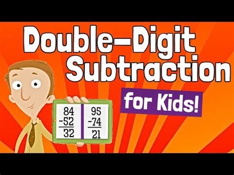 (11) Double-Digit Subtraction for Kids - YouTube Teaching Subtraction ...