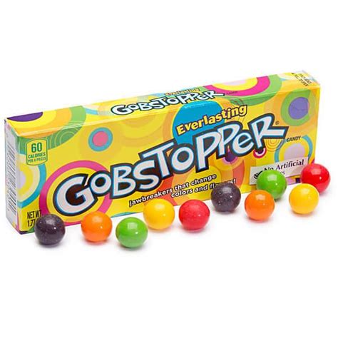 Everlasting Gobstopper Candy Packs: 24-Piece Box – Candy Warehouse