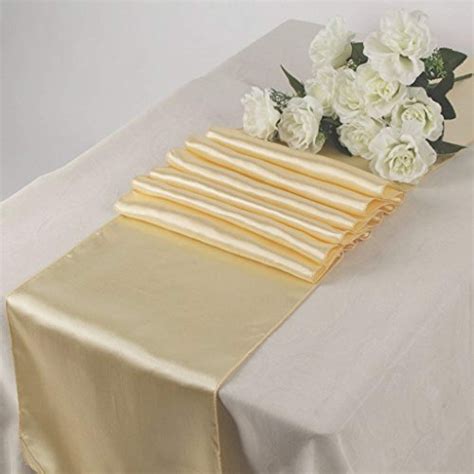 200 Satin 12 x 108 inch Table Runner Banquet Wedding Party # ...