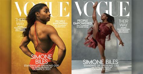 CeleBeauty Watch: Simone Biles Covers the August 2020 Vogue | Blinging ...