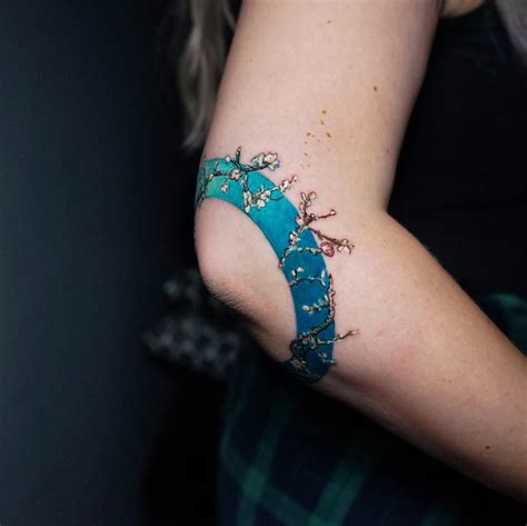 Almond blossom tattoo (Van Gogh) | Тату