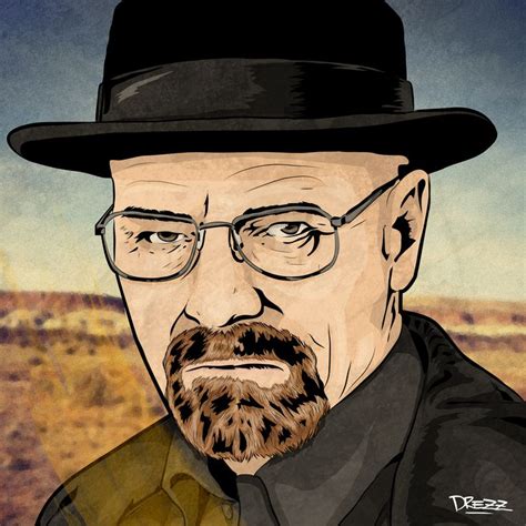 Walter White / Heisenberg (Breaking Bad) - by Drezz Rodriguez, 2017. | Breaking bad ...