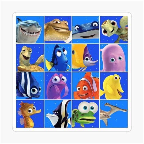 Printable Finding Nemo Characters | ubicaciondepersonas.cdmx.gob.mx