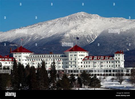 Mount Washington Hotel Bretton Woods New Hampshire Stock Photo, Royalty ...