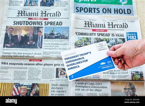 Miami herald newspaper hi-res stock photography and images - Alamy