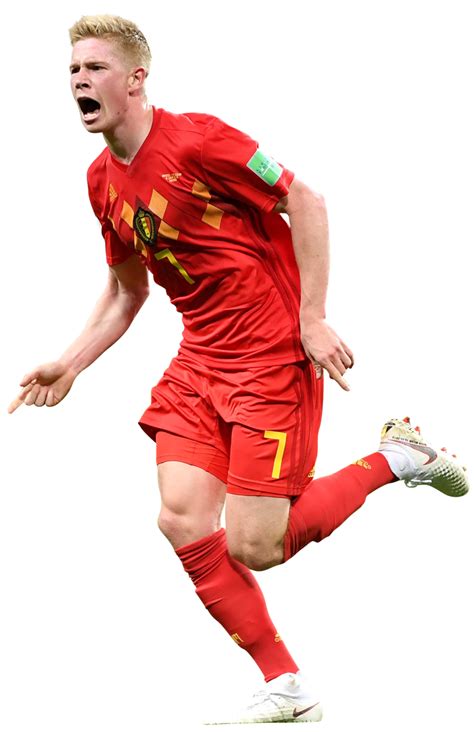 Kevin De Bruyne Belgium football render - FootyRenders