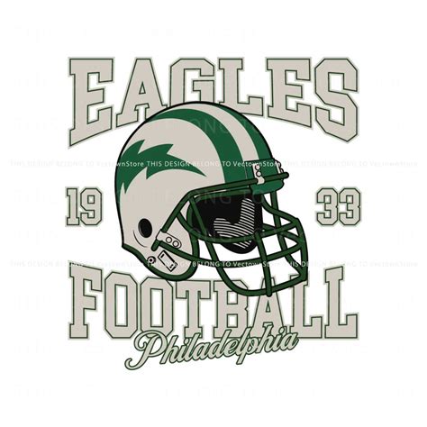 Eagles Football Philadelphia Helmet Svg Digital Download