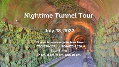 Night Tour of the Tunnel | Tunnel Hill Heritage Center and Museum