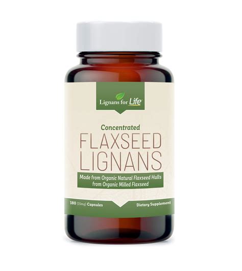 Lignans for Life SDG Flaxseed Hulls Capsules 15mg - 180 ct for Dogs ...