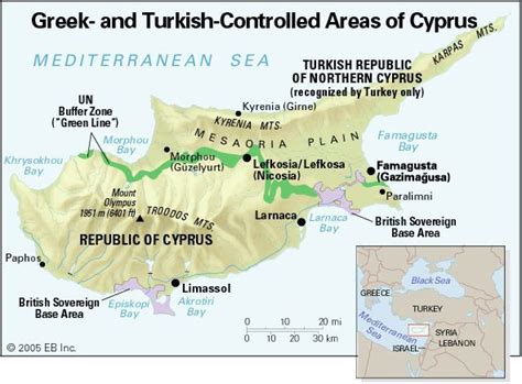 Cyprus - Mediterranean, Divided, Island | Britannica