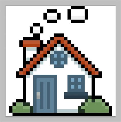 How to Make a Pixel Art House - Mega Voxels