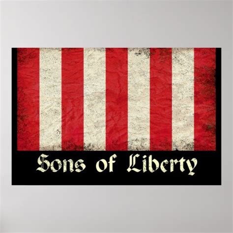 Sons of Liberty Flag Poster | Zazzle