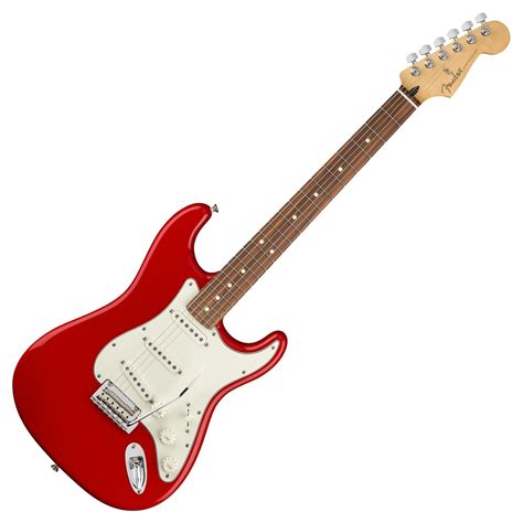 Fender Player Stratocaster PF, Sonic Red at Gear4music