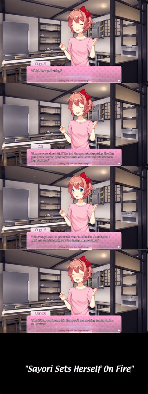 Sayori heats up : DDLC