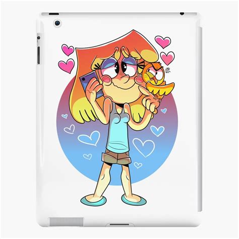 "The Loud House Lori Loud with Phone and Pet Bird" iPad Case & Skin by Jrgoyette | Redbubble