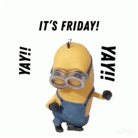 Minion Happy Friday GIFs | Tenor