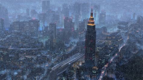 Makoto Shinkai Kimi No Na Wacityscape 4k, HD Artist, 4k Wallpapers, Images, Backgrounds, Photos ...