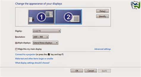 How to Connect Laptop to TV ( using HDMI ) ?