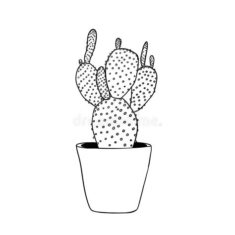 Cactus Clip Art Black White Stock Illustrations – 434 Cactus Clip Art Black White Stock ...