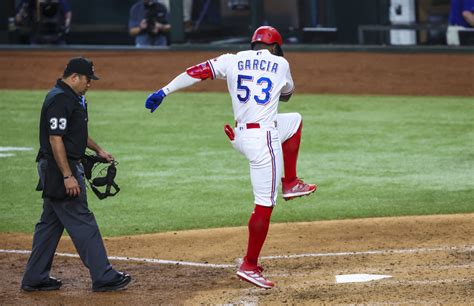 Adolis Garcia Enjoys 'Big Day' as Texas Rangers Down St. Louis ...