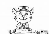 Printable Rocky Coloring Pages Paw Patrol Coloring sketch template
